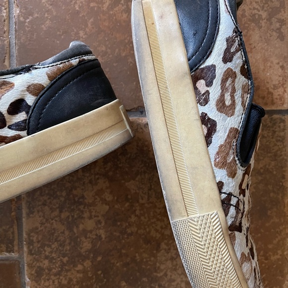 Ash leopard calf hair slip on sneakers, 38 - Picture 2 of 4